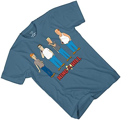 Camiseta do rei da colina Camiseta masculina Strickland Propane Men Fashion Circh - Strickland