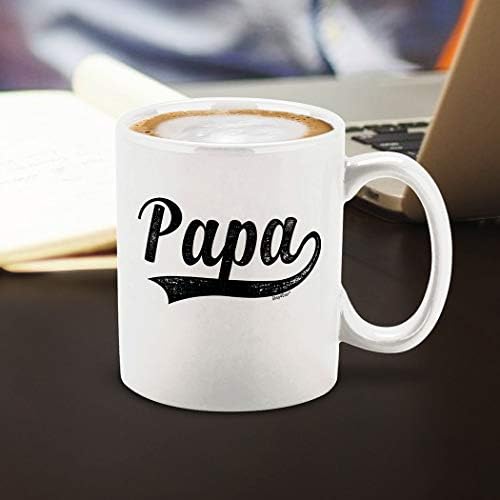 Shop4ever papai clássico do time do colégio cerâmica caneca de caneca de caneca de chá de chá de caneca de caneca de café para papai