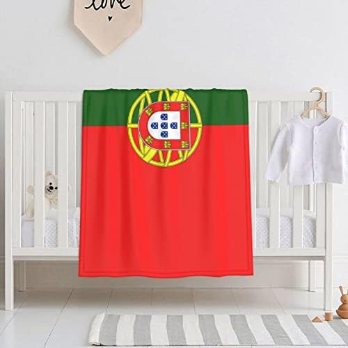 Bandeira de Portugalg Swaddle Cobertors Super Soft Baby Double Baby Essentials Baby Double Blain 30 X40