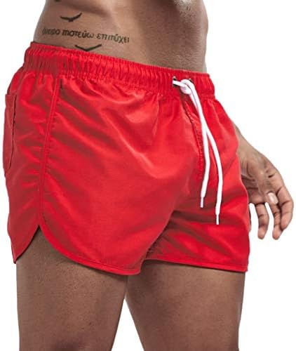 Shorts de treino com bolsos de primavera e verão emendas de calça de natação praia shorts de bola de basquete