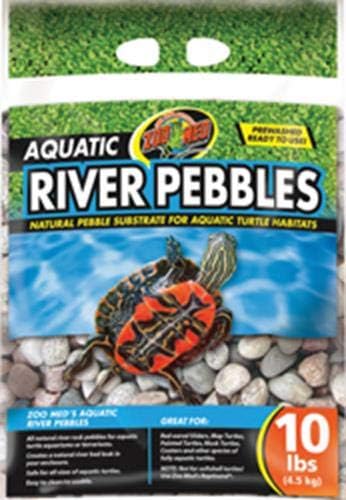 Zoo Med Aquatic River Pebbles - 10 lb