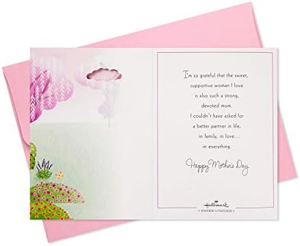 Hallmark Paper Wonder 3D Pop -up Mothers Day Card para esposa