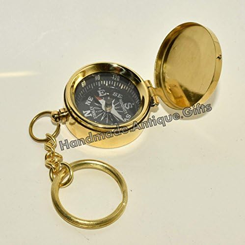 Vintage Style Dial Pocket Compass Replica