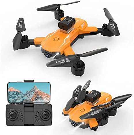 Zottel Kids Drone com câmera dupla HD, drone quadcopter dobrável com altitude de retenção, controle de gravidade, flip 3D, modo sem cabeça, Quadcopter Cool Toy Gift for Boys Girls