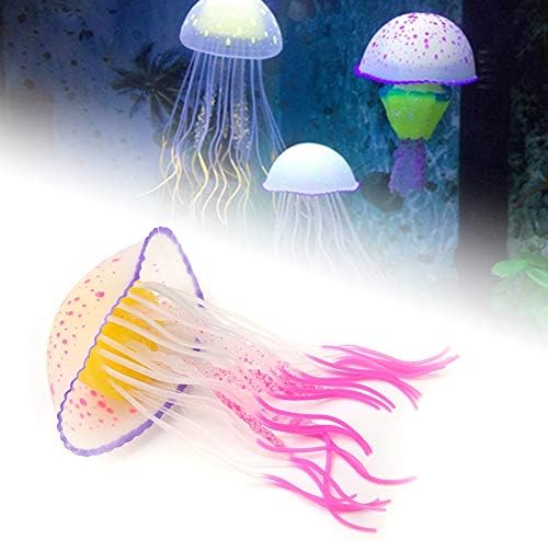 Gloglow Aquarium Ornament Wellyfish, simulação