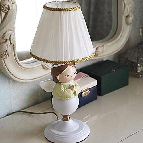 Xiulaiq Inspiração de desenho animado Angel Desk Lâmpada menina quarto infantil lâmpada de mesa de mesa de mesa Lâmpada de boneca lâmpada