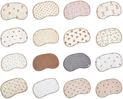 Cici Store Baby Baby travesseiro liso com 10 camadas de desenho animado travesseiro de pillow-absorção de sudor