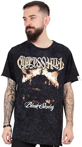Camiseta de Cypress Hill Unisisex Black Sunday Album Disturd Band Tee