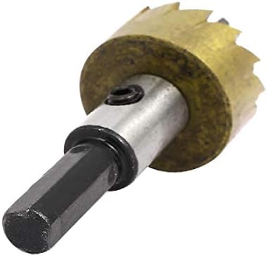 Novo LON0167 Corte de 25mm Diâmetro HISS HSS Efficácia confiável SAW Twist Drilling Bit Cutter Tool