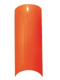 Cala Professional Color Dicas de unhas em Neon Orange 87-560 100 PCS + A-Viva Eco Nail File by CALA