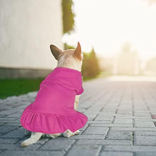 Vestidos de estimação vefsu camisetas de cachorro fofo vestidos de sol vestidos princesas cachorrinhos vestidos de cachorro