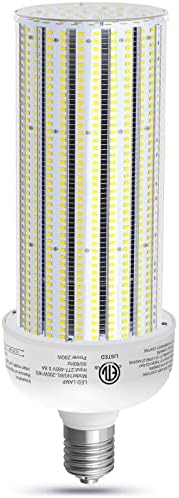 Lâmpada de milho LED 200W NGT, lâmpadas LED de 300lm Lâmpadas LED E39 Base de magnata grande, 5000k 480V Luz de milho LED, lâmpada