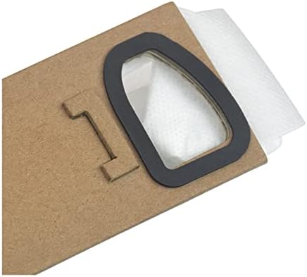 Sacos de poeira de substituição de 20pcs de AMMP compatíveis com Xiaomi Roborock H7 H6 A aspirador de limpeza não tecida, bolsas de tecido não tecidas acessórios