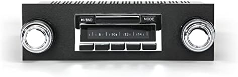 AutoSound personalizado 1979-84 Mustang USA-630 em Dash AM/FM 1