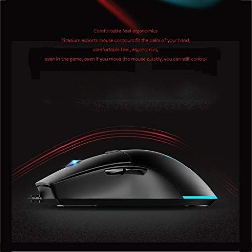 DA TOU Mouse Gaming Wired Mouse Programação RGB Game Mouse Game de escritório em casa Mouse competitivo