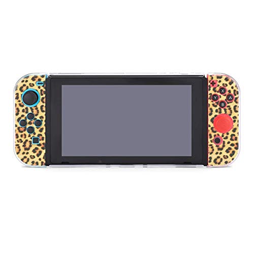 Caso para Nintendo Switch, Skin Leopard Skin Cinco peças define os acessórios de console de casos de capa protetores