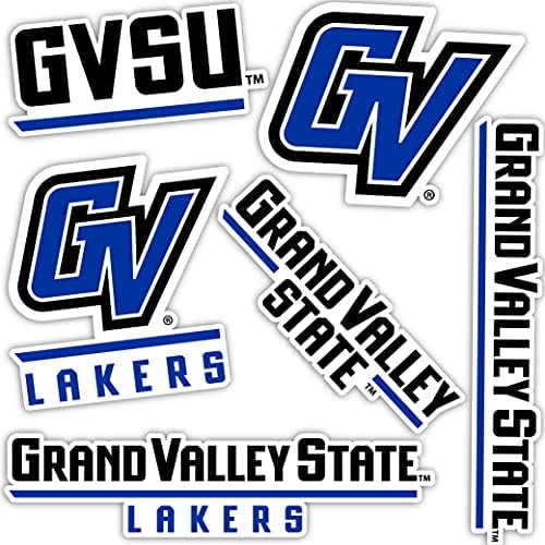 Adesivo da Universidade Estadual de Grand Valley GVSU Lakers adesivos Vinil Decalques de vinil Laptop Water Bottle Scrapbook