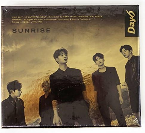 Jyp Entertainment Day6 - Sunrise CD+Photobook+PhotoCard+Conjunto de Fotocards Extra