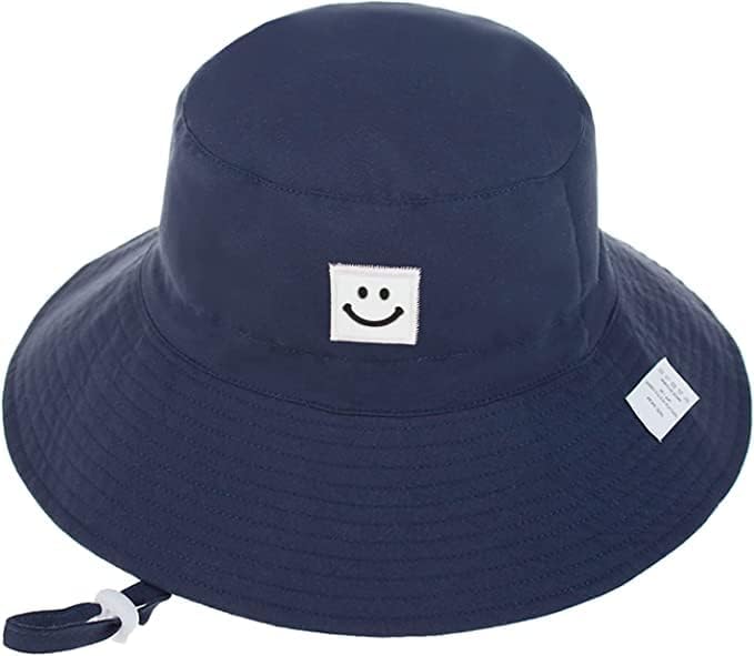 Durio Kids Bucket Hat Baby Sun Hats Upf 50+ Criança Sun Sun Smilending Face menino menino Chapéu de sol Chapéus de
