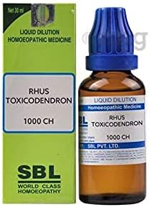 SBL Rhus Toxicodendron Diluição 1000 CH