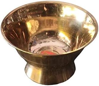 SynspiritStore Brass Tradicional Indian Sandalwood/Chandan Bowl