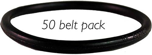 50 Round Belts Rd projetado para ajustar o vácuo eureka e sanita
