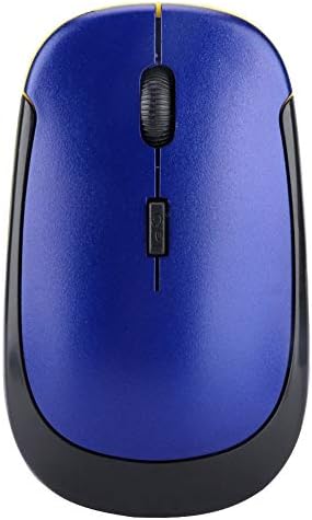 Mouse sem fio, ultrafina 2.4g 1200dpi mouse de mouse sem fio USB mouse de posicionamento óptico ergonômico para laptop/PC