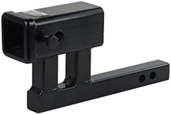 Adaptador de Extender de Hitch Hitch de Toptow, receptor de 2 , Receptor de 4-1/4 polegadas, Extensão de 1-1/4 polegadas,