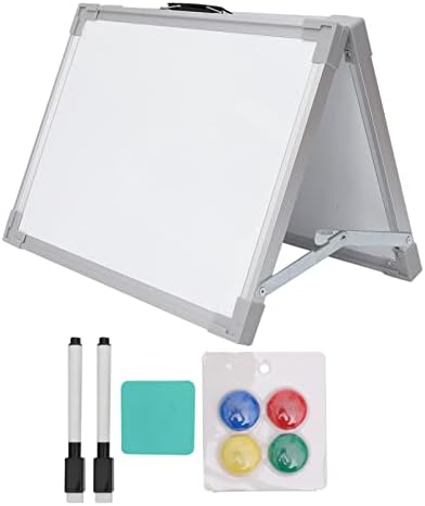 Nuobesty Boards Whiteboard Desktop Memorando portátil portátil para Blackboard Mini Placa Branca Placa Multi-