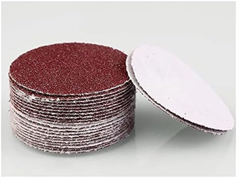 Lia de polimento e lixamento 30pcs 2 polegadas de 3 polegadas de 50 mm de lixa redonda Lia de disco de areia de 40-2000 gancho e