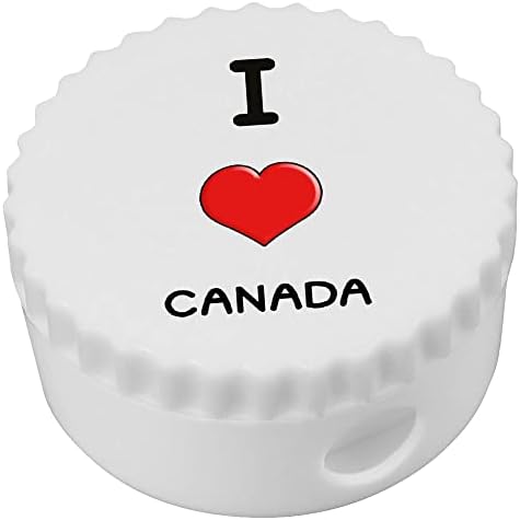 Azeeda 'I Love Canada' Compact Pencil Sharpiner