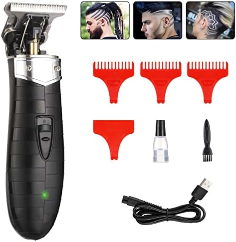 Kovshuiwe Professional Cabelo sem fio, cabelos, cabelos de barba cabelos elétricos t lâmina cortador, barbeiro sem fio Clippers