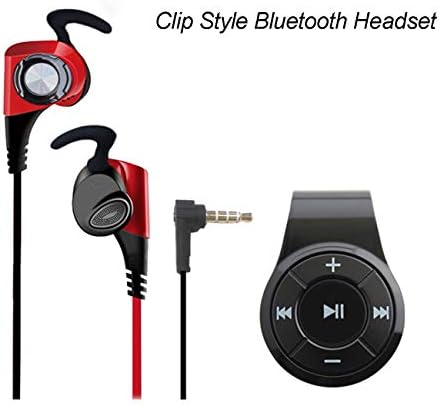 Receptor Bluetooth com clipe para fones de ouvido, adaptador de áudio sem fio para kit de carro auxiliar e áudio doméstico, adaptador