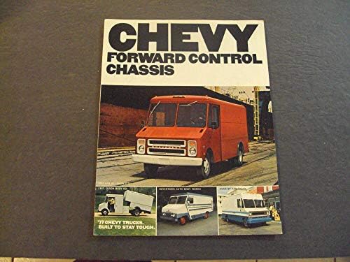 Chevy Forward Control Chassis Dealer's Anúncio Brochura 1977