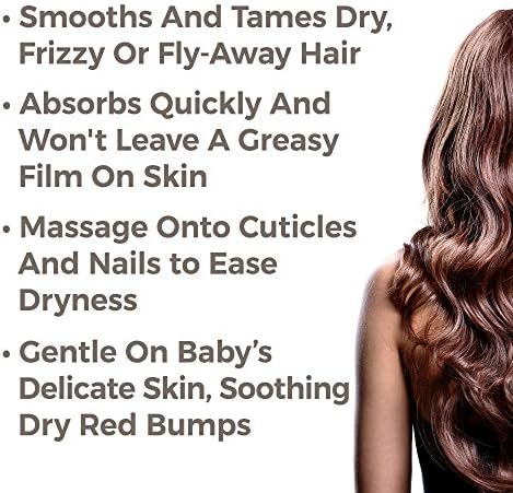 Terapia vegetal Óleo de amêndoa doce - óleo de amêndoa para cabelos, pele, rosto, corpo e bebê - óleo transportador