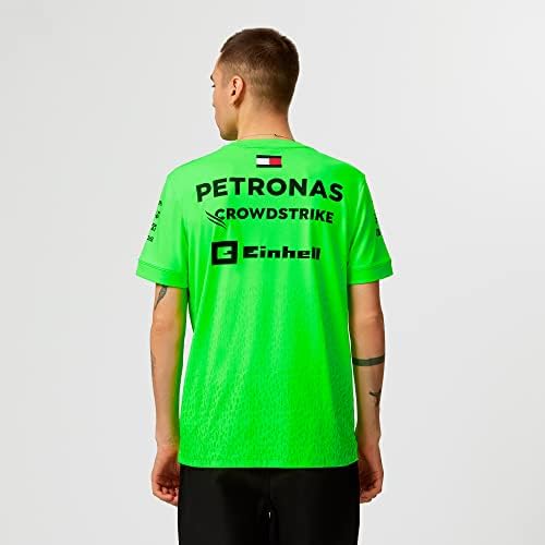 Mercedes AMG Petronas Fórmula 1 Team - 2023 T -shirt de configuração da equipe