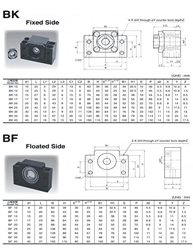 Joomen CNC Router Machine RM2505-500mm Kit de tabela de tatuadores de estágio linear de estágio linear