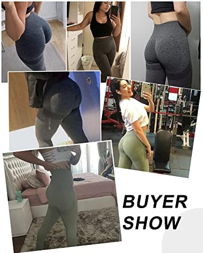 Leggings de treino de salspor para mulheres, alerta de ginástica de ginástica Butt Butgings sem costura