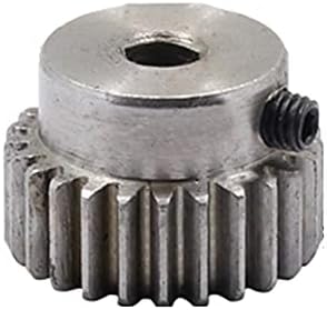 XMeifeits Industrial Gear 1PCS Genda de engrenagem Metal 1Module 23t 45# engrenagem de aço pinhão de engrenagem 6/7/8/10 mm 1 Mold Metal Gear Wheel Polia