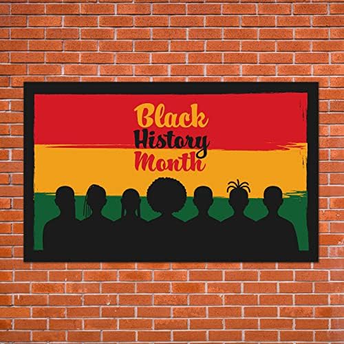 Black History Month Photo Black History Month Banner Afro -American Juneteenth Deoc e suprimentos para casa