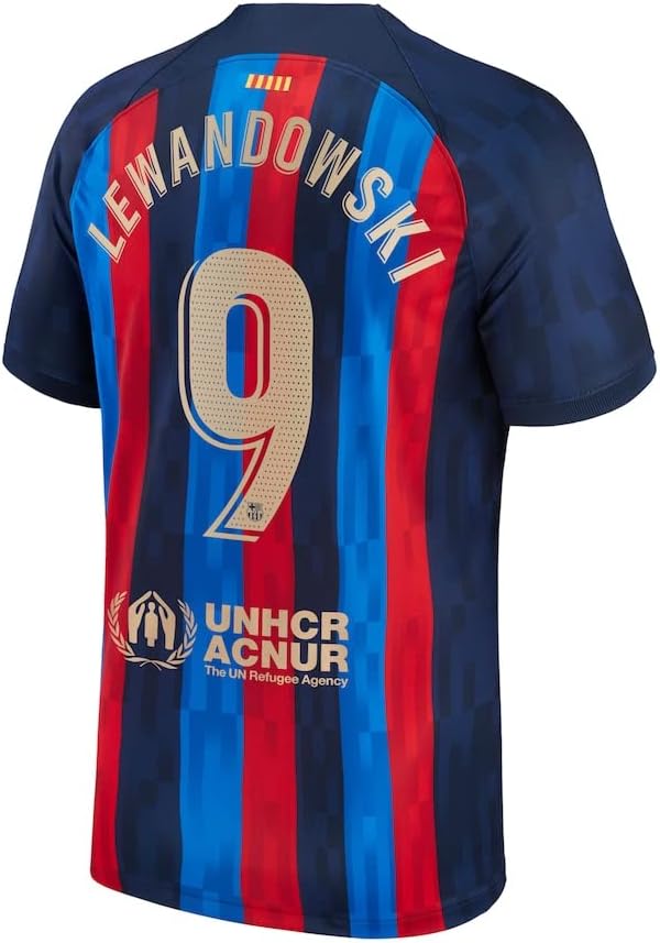 Lewandowski 9 BARCELONA Home Soccer Jersey 2022/23