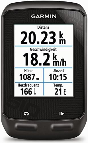 Garmin Edge 510 GPS Bike Computer com monitor de freqüência cardíaca e sensor de velocidade/cadência GSC 10