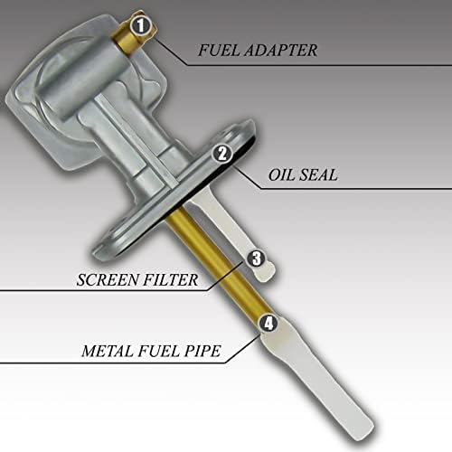 GlenParts combustível gás petcock válvula Substituição da bomba para Kawasaki KX 65 KX65 2003 2004 2005 Bike de sujeira