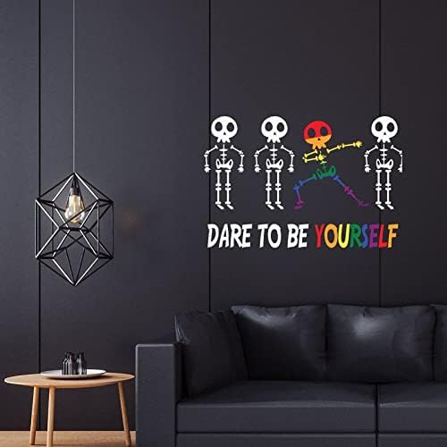 Ouse ser você mesmo LGBT Pride Wall Decal