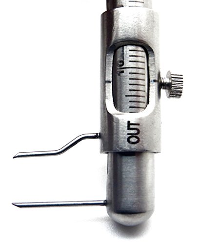 Micro -material dental Tamanho de dentes Medição de Boley Boley Instrumento restaurador de aço inoxidável de aço inoxidável