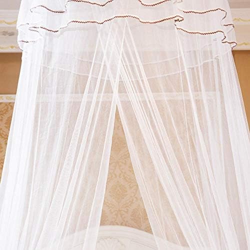 Vbestlife Princess Mosquito Net, elegante câmara de renda de renda infantil Cama de cortina de cortina de dossel respirável