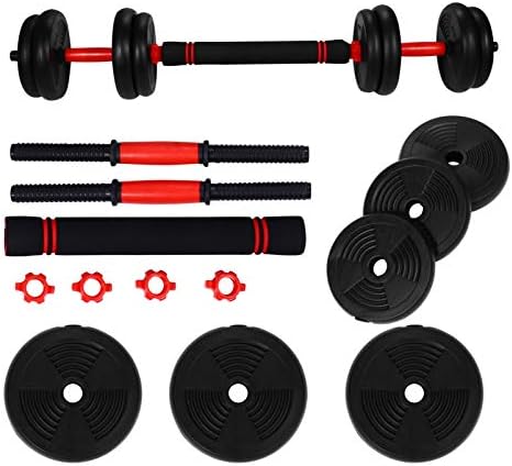 ABAODAM 1 SET FITNESS Dumbbells Definir Peso ajustável O treinador de músculos do braço de barragem não deslizante para treinar