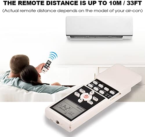 Controle remoto do ar condicionado, controle remoto para o ar -condicionado MIDEA R07/BGE R07B/BGE, controle remoto do ar -condicionado,