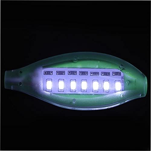 AUZMPIHT Aprimore sua vida aquática com iluminação de aquário alimentada por USB - equipamento verde clip -on com luz azul e branca para tanques de peixes