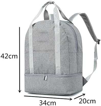 N/A Multifuncional Backpack Backpack Bolsa de ginástica Viajar roupas de grande capacidade Sapato Bolsa de ioga de ioga